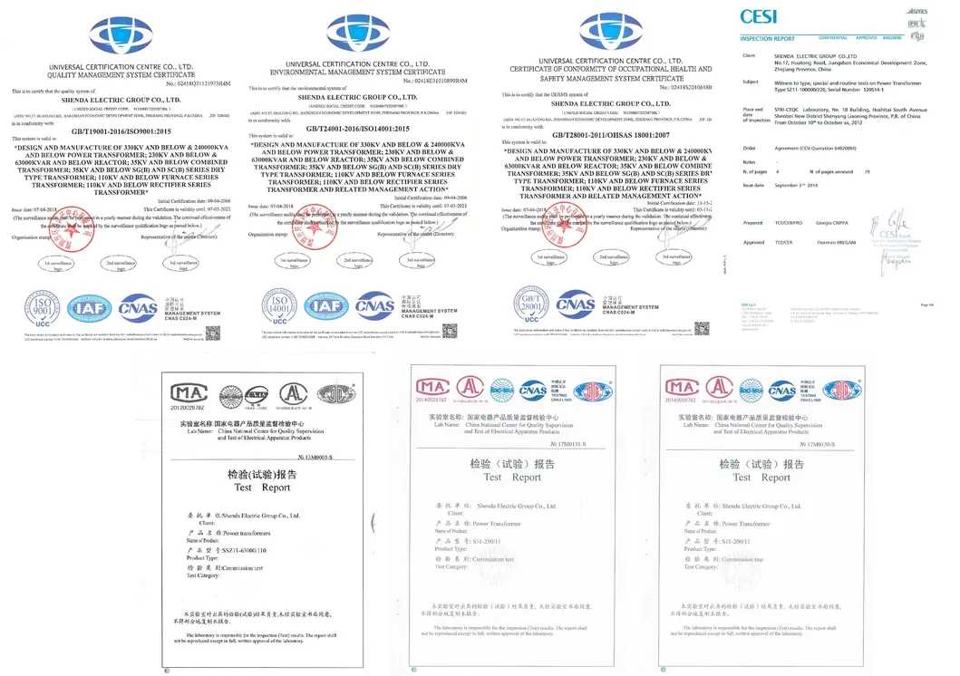 Certificados de Qualidade