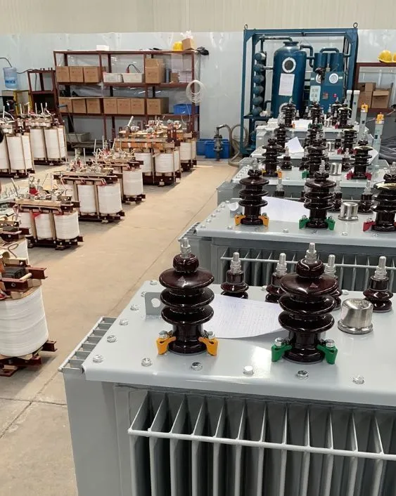 Área de produção do transformador
