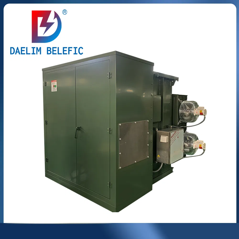 Transformador de Pedestal Montado em Pad Trifásico 2000kVA 13.8kv 120/240V Alumínio Cobre
