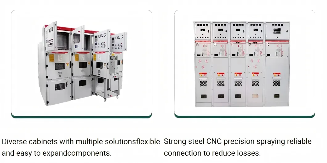 35kv Gabinete Personalizado de Interruptor de Alta Tensão Isolado a Gás para Subestação