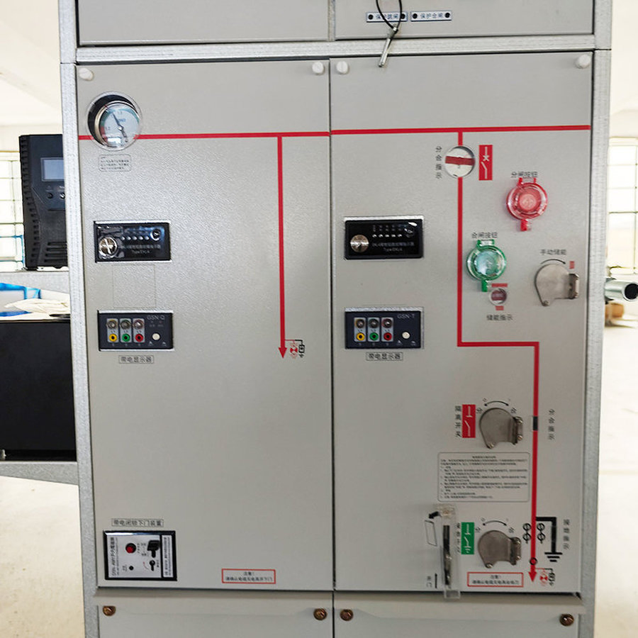 Unidade de Comutação de Anel Compacta Sf6 Isolada a Gás para Distribuição de Energia em Média Tensão em Redes Elétricas Industriais e de Utilidade