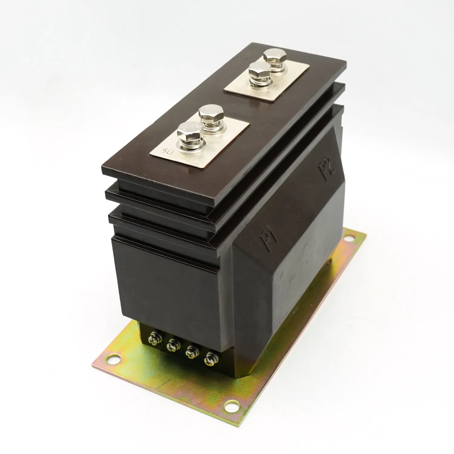 Transformador de Corrente Lzzbj9-10 10kv Interior Resina Epóxi Fundido Alta Precisão Classe 0.5 Norma IEC para Medição e Proteção de Relés