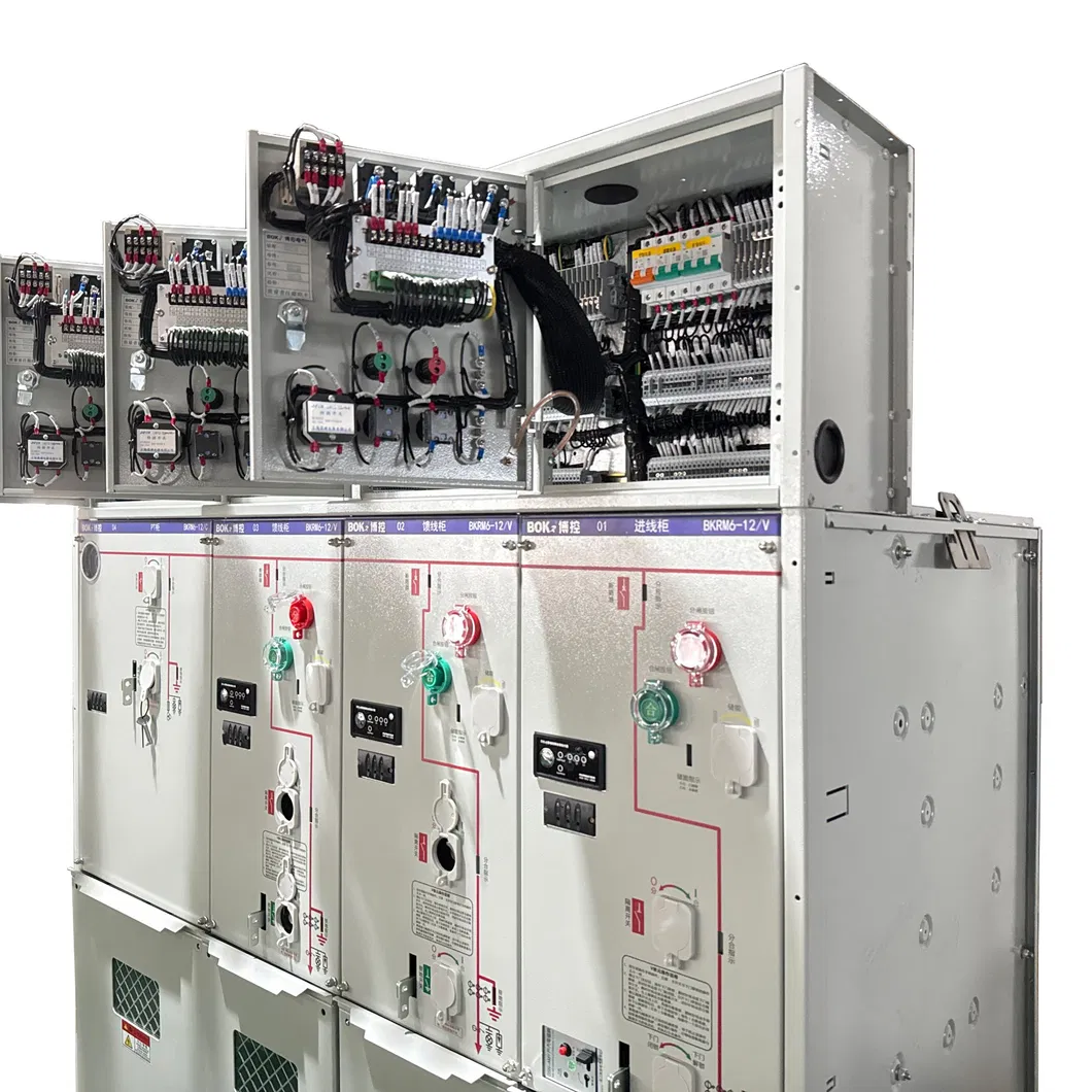 RM6-12 Equipamento de Comutação em Rede de Anel Isolado a Gás Totalmente Envolto e Totalmente Isolado 7