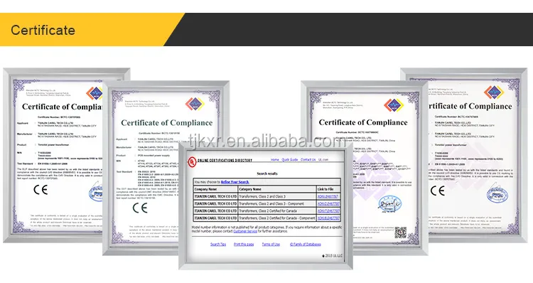 110 120V 240V 277V para 24V Transformador de Redução de Tensão Listado UL para Forno de Arco Elétrico