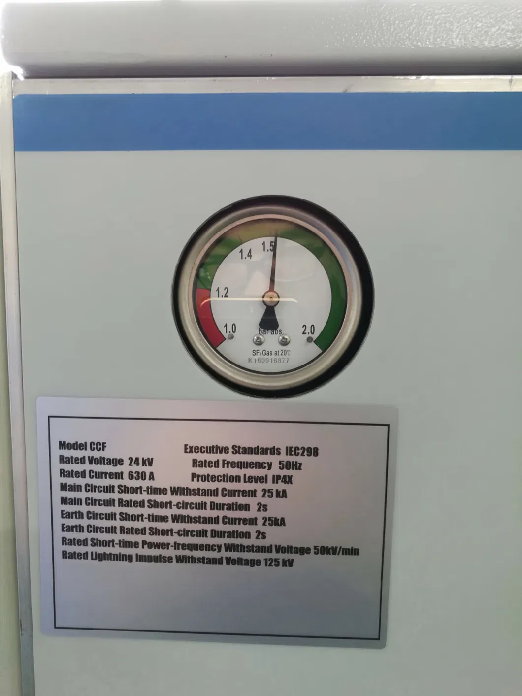 Alta Tensão 24kv Gis Sf6 Seccionador Compacto Isolado a Gás