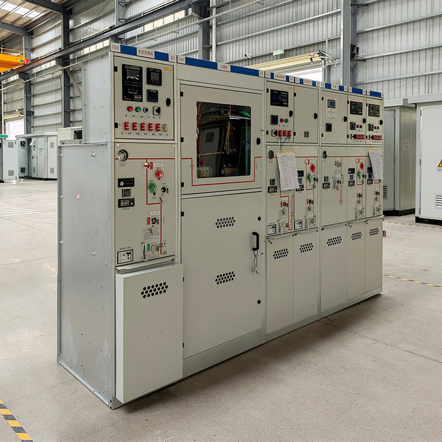Unidade de Comutação de Anel Compacta Sf6 Isolada a Gás para Distribuição de Energia em Média Tensão em Redes Elétricas Industriais e de Utilidade