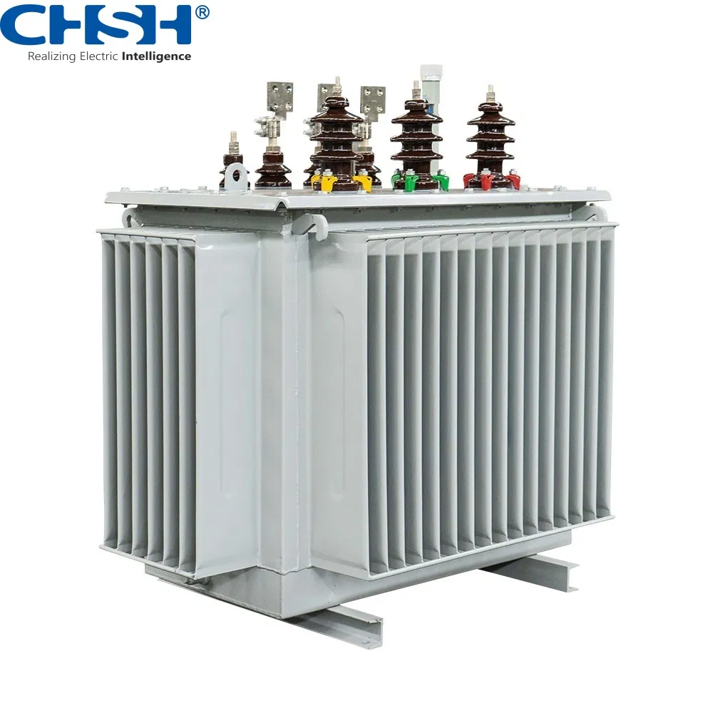 11kv /500kVA Transformador de Distribuição Elétrico Trifásico do Tipo Externo Transformador Imerso em Óleo