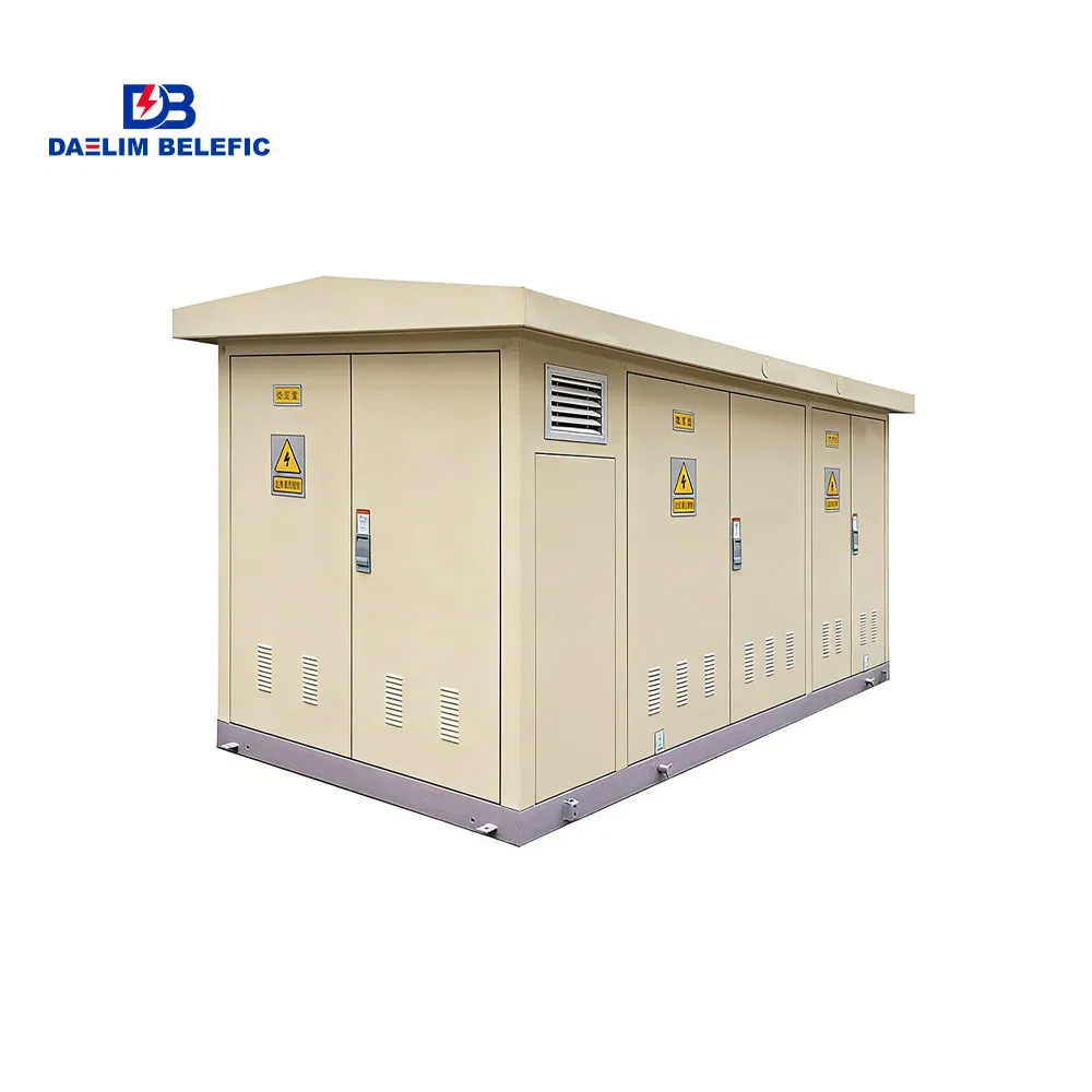 Subestação ao Ar Livre 3 Preço do Transformador de Fase 1000 kVA 750 Transformador Montado em Base 14.4kv 11kv Tipo Pedestal