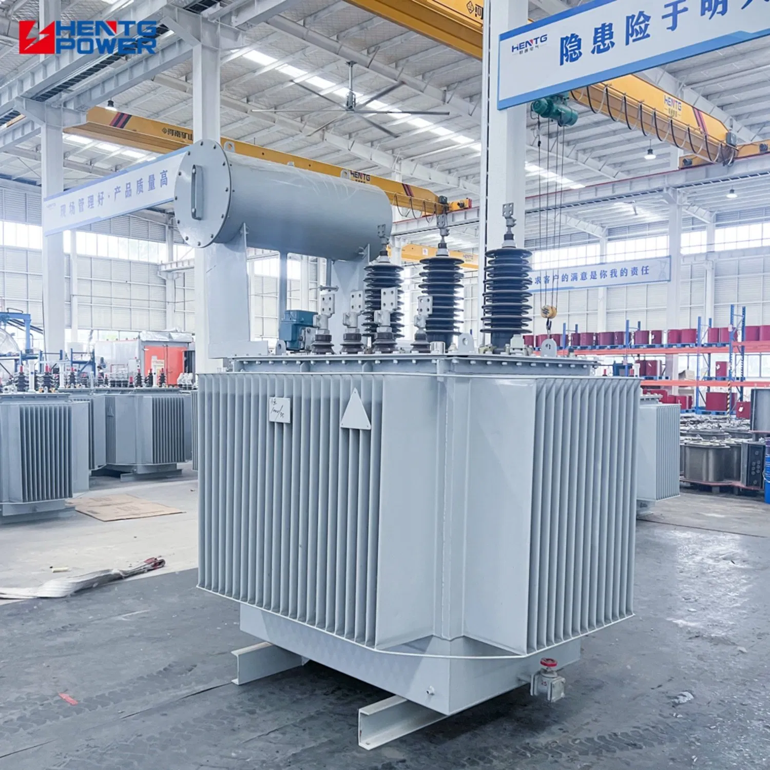 Transformador de Distribuição Imerso em Óleo à Prova de Poeira 10kv 11kv para 400V 500kVA Preço para Instalações de Energia Agrícola