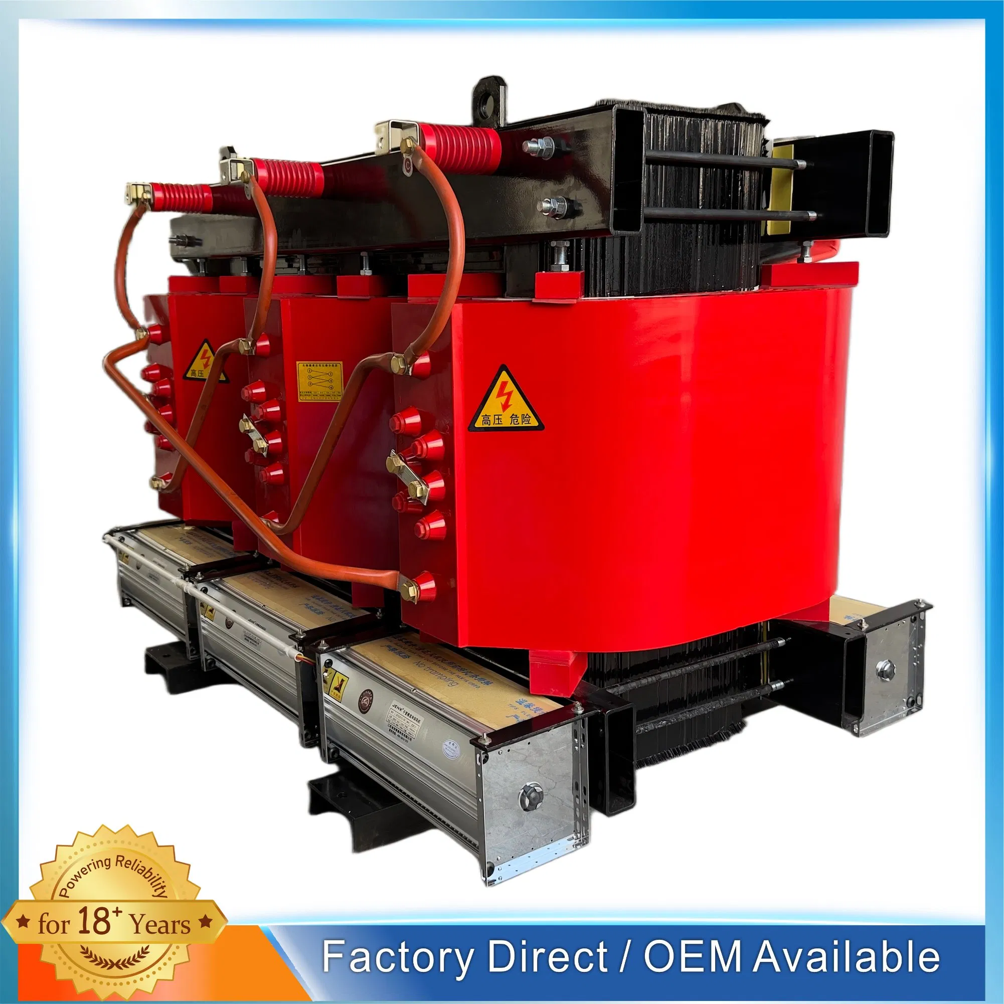 Transformador de Corrente Alta Frequência-/Transformador Redutor de Potência Distribution/Small/Solar-Transformer/1600kv/2000kVA/630 kVA/Alumínio Cobre