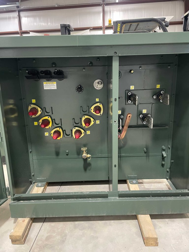 Transformador de Pedestal 100kVA 300kVA 500kVA 1000kVA Trifásico 12470V Transformador Montado em Base