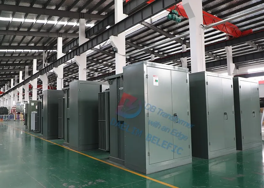 Transformador de Pedestal Montado em Pad Trifásico 2000kVA 13.8kv 120/240V Alumínio Cobre