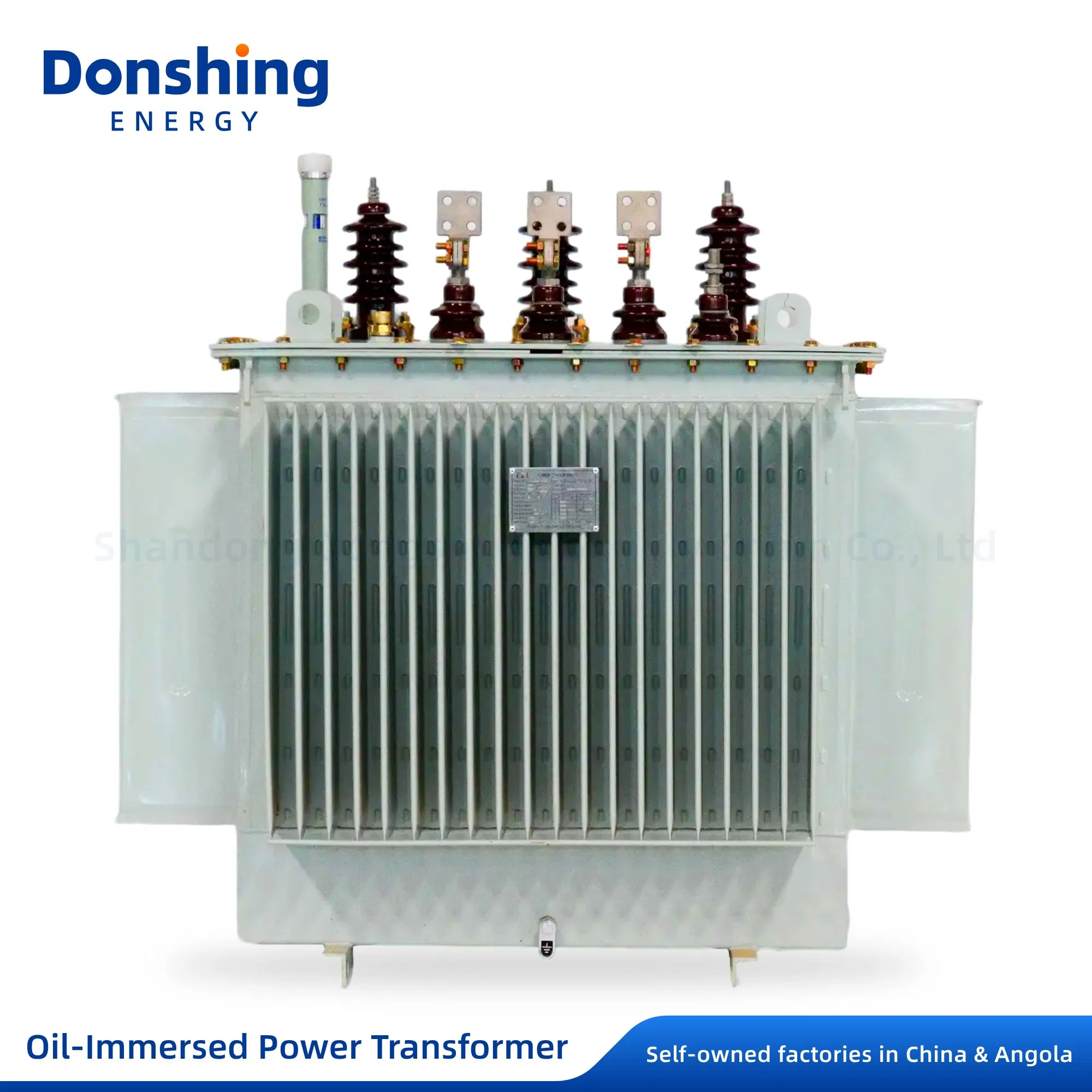 Transformador Imerso em Óleo Donshing África 3 Transformador de Óleo Trifásico Transformador Elétrico de Mineração Ds-500-15 Transformador Seco Transformador de Alta Tensão