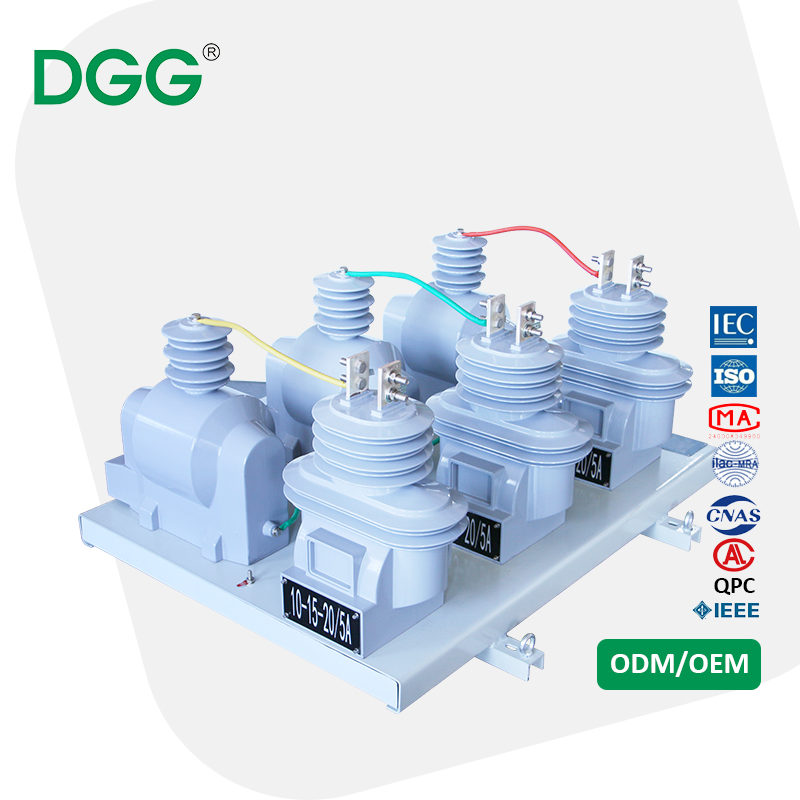 Dgg Alta Tensão Pmu 3 Fase 22kv Sistema de Distribuição de Energia de Média Tensão Corrente Potencial CT PT Combinado CT PT Unidade de Medição Primária Transformador de Instrumento