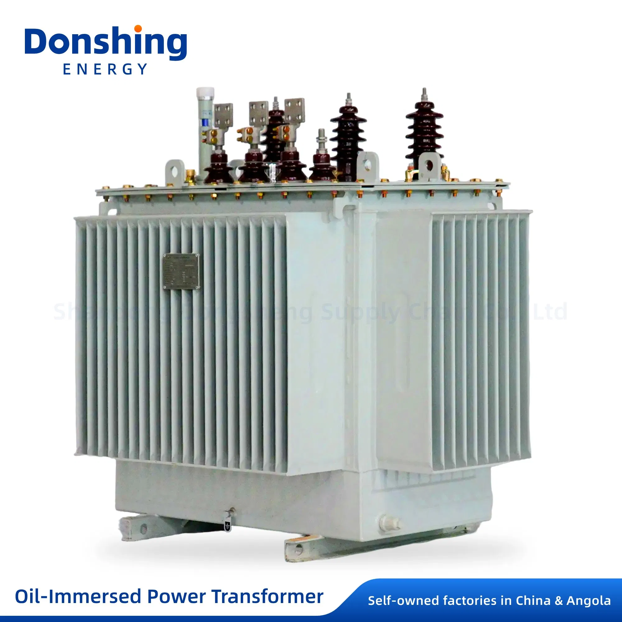 Transformador Imerso em Óleo Donshing África 3 Transformador de Óleo Trifásico Transformador Elétrico de Mineração Ds-500-15 Transformador Seco Transformador de Alta Tensão