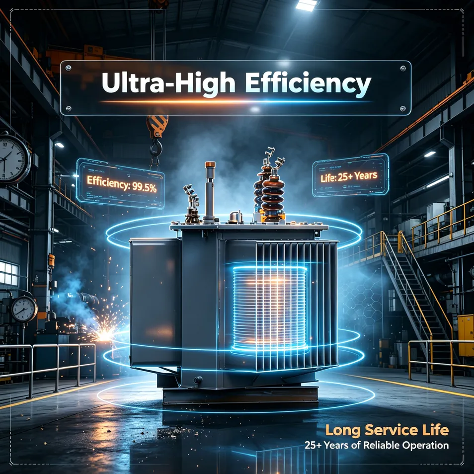 Transformador de Distribuição - Eficiência ultra-elevada