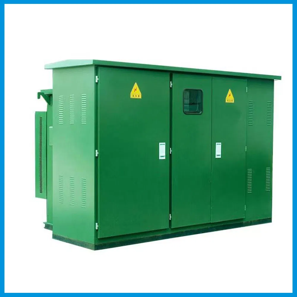 Transformador de pedestal montado eficiente em economia de energia estilo americano trifásico