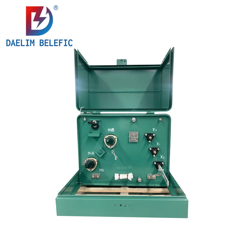 Transformador de Pedestal Montado em Pad Trifásico 2000kVA 13.8kv 120/240V Alumínio Cobre
