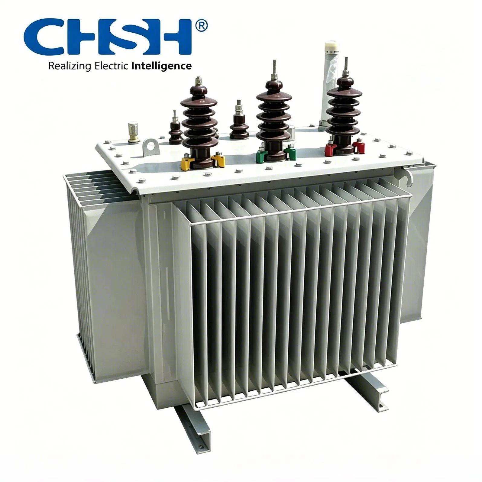 11kv /500kVA Transformador de Distribuição Elétrico Trifásico do Tipo Externo Transformador Imerso em Óleo