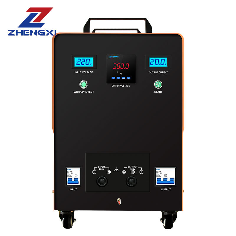 20kVA 220V-80V Transformador Portátil de Conversão de Tensão de Monofásico para Trifásico
