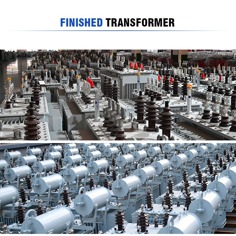 Transformador de Distribuição de Energia Trifásico Hermeticamente Selado a Óleo 10kv-35kv/0.4kv 30-2500kVA 3