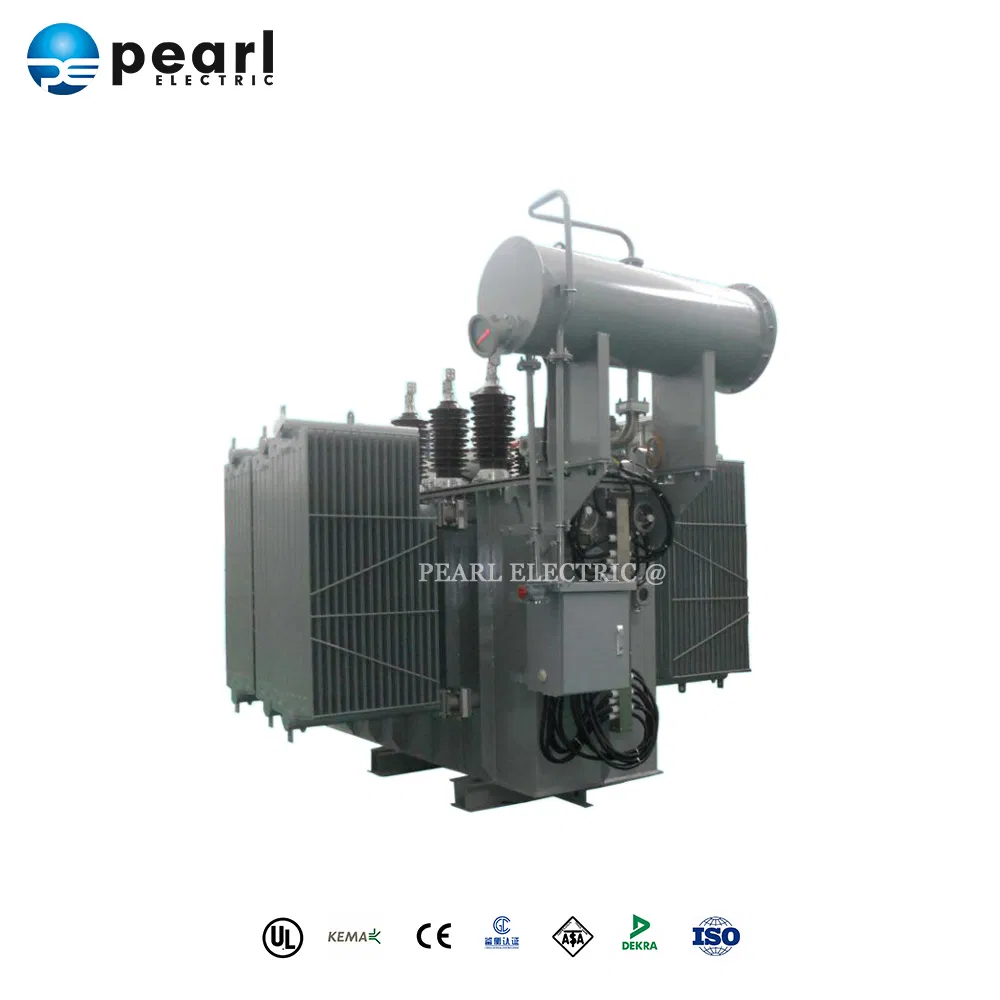 33kv 35MVA Classe Bushing de Transformador de Potência Imerso em Óleo Alta Tensão Corrente Elétrica