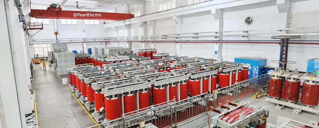 Transformador Retificador de Potência Trifásico do Tipo Seco em Resina Fundida com 3300KVA 33kv