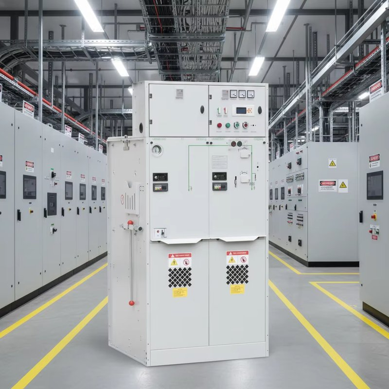 24kv Unidade de Anel Rmu Equipamento de Comutação Isolado a Gás de Média Tensão Teste de Tipo Equipamento de Comutação Mv&Hv