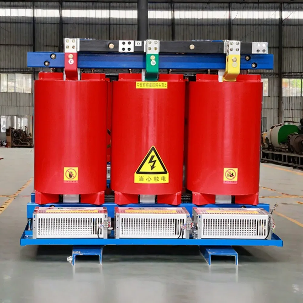 250kVA 1000kVA 1250kVA 2000kVA Distribuição de Energia Trifásica Transmissão Transformador de Isolamento Elétrico Seco de Resina Fundida