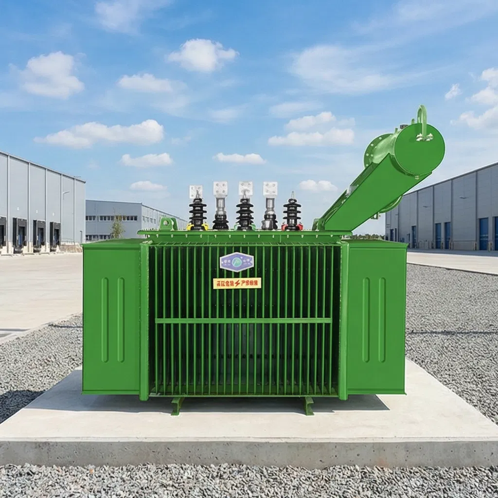 Transformador de Distribuição de Energia Elétrica Compacto Prefabricado de Alta Tensão Trifásico de Redução de Tensão de Grande Capacidade Imerso em Óleo Hv 33kv 20kv 11kv 0.4kv