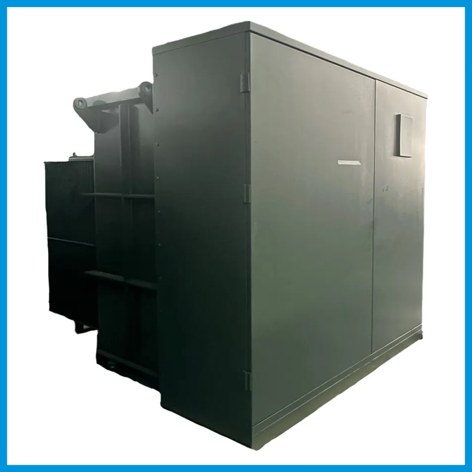 Transformador de pedestal montado eficiente em economia de energia estilo americano trifásico