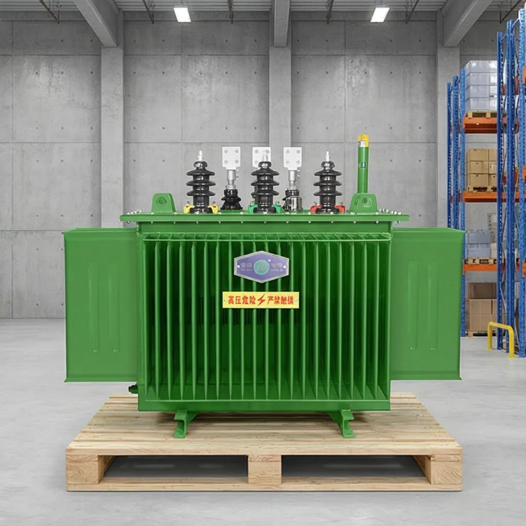 50kVA 100kVA 200kVA 800kVA 1000kVA Alta Tensão Hv 11kv 33kv para 0.4kv Transformador de Distribuição de Potência Trifásico Imerso em Óleo