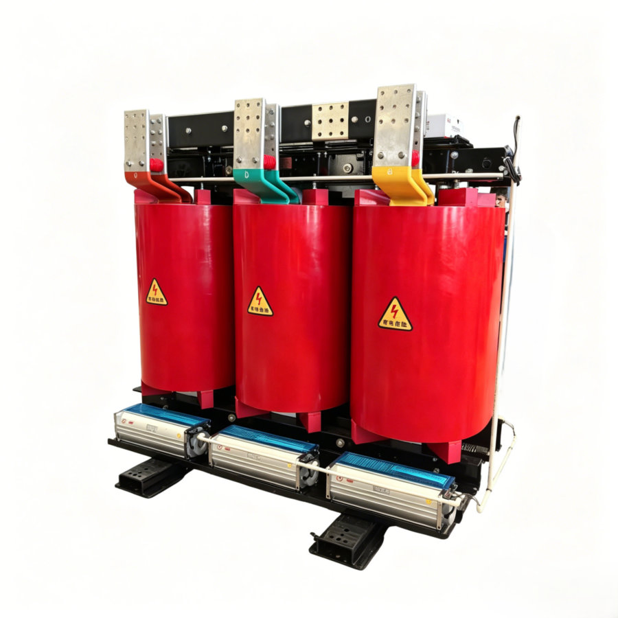 Transformador de Potência de Tensão Elétrica Trifásica, Transformador Seco de Resina Fundida Totalmente Selado para Forno de Controle Industrial