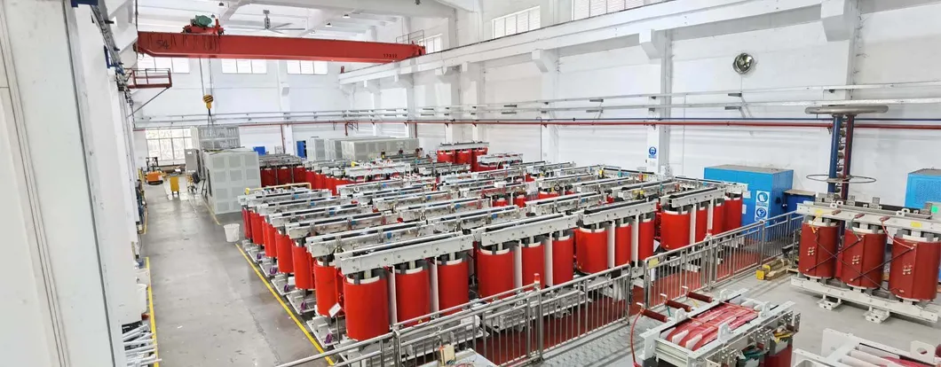 Transformador de Excitação Resina Seca Tipo para Retificador - Vista Lateral