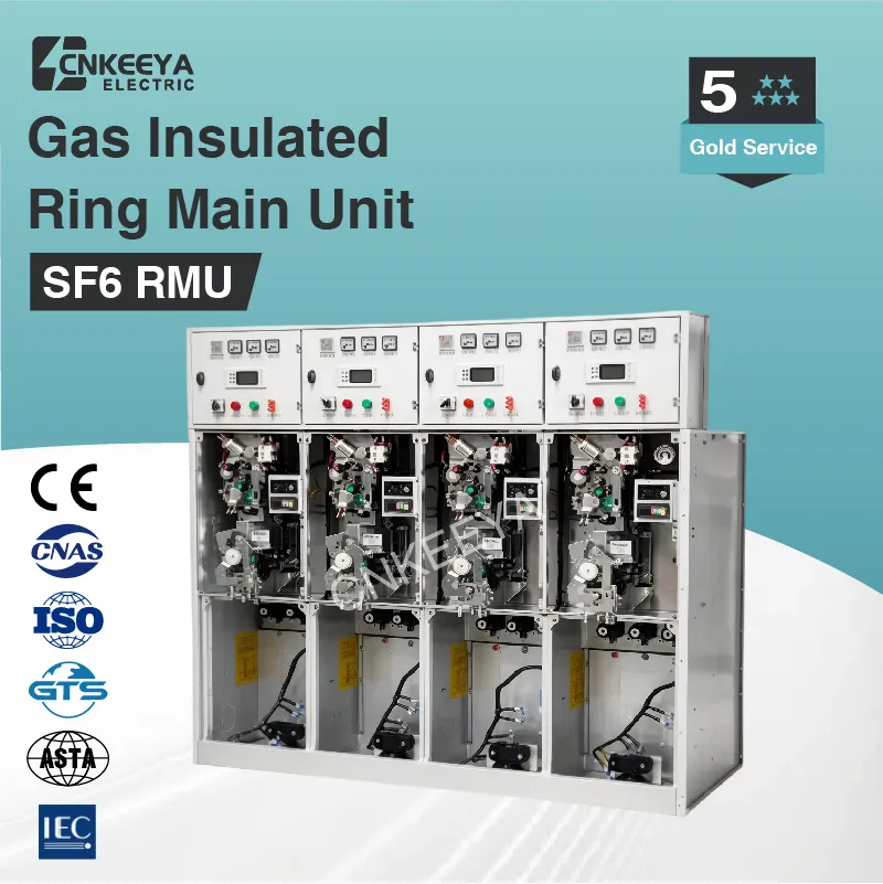 Rmu 12kv Sf6 Unidade de Distribuição de Anel Isolada a Gás