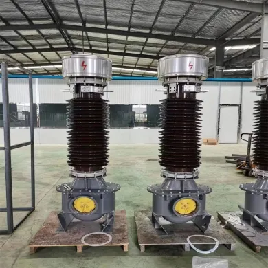66kv/110kv/132kv Externo Sf6 Transformador de Corrente de Potencial de Tensão Indutiva de Gás Hv