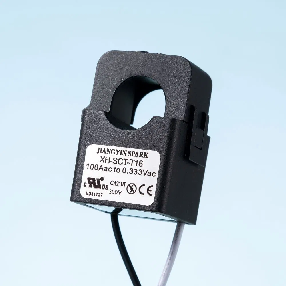 Sensor de Clip UL Xh-Sct-T16 120A 40mA 100A 33.3mA 333mv Transformador de Corrente de Núcleo Dividido CT