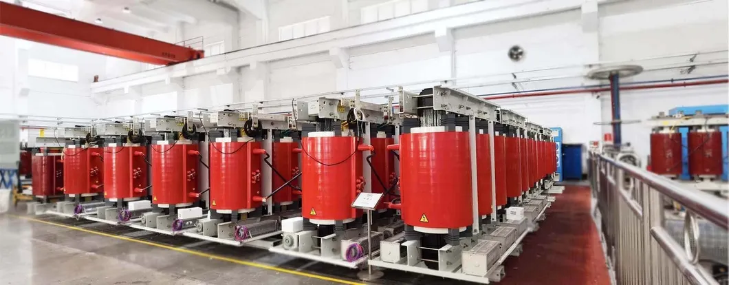 Transformador de Excitação Resina Seca Tipo para Retificador - Vista Frontal