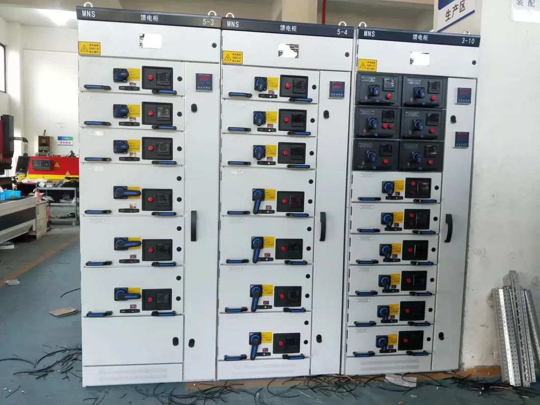 Detalhe do Painel Elétrico MNS 2