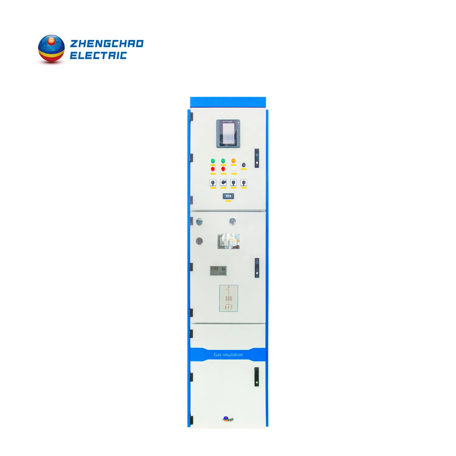 Zhengchao Elétrico 11kv 12kv 33kv 40.5kv Cubículo de Seccionador Isolado a Gás para Usina de Energia