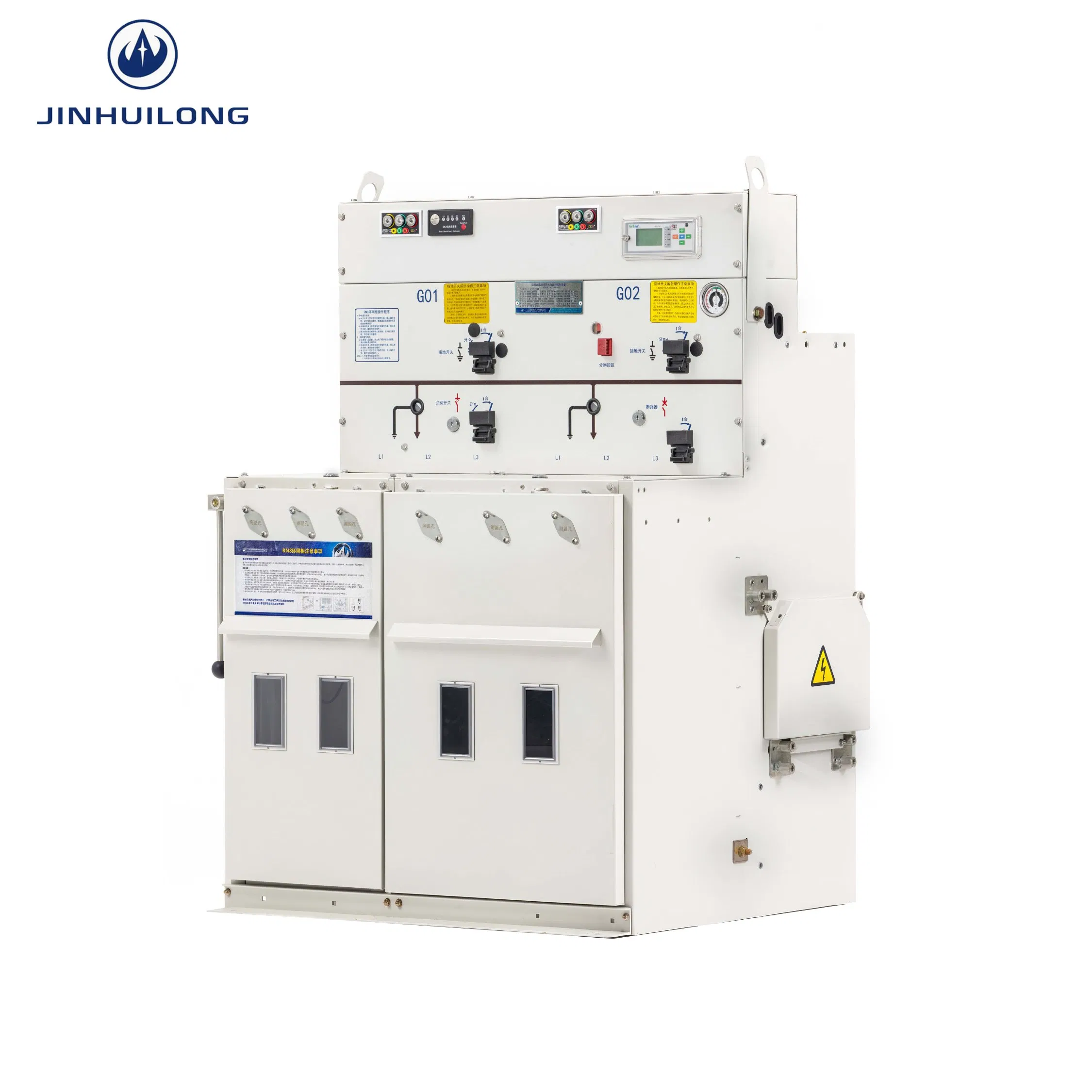 Rn8-12kv Elétrico Sf6 Unidade de Anel de Interruptor Isolado a Gás de Média Tensão para Subestação Compacta