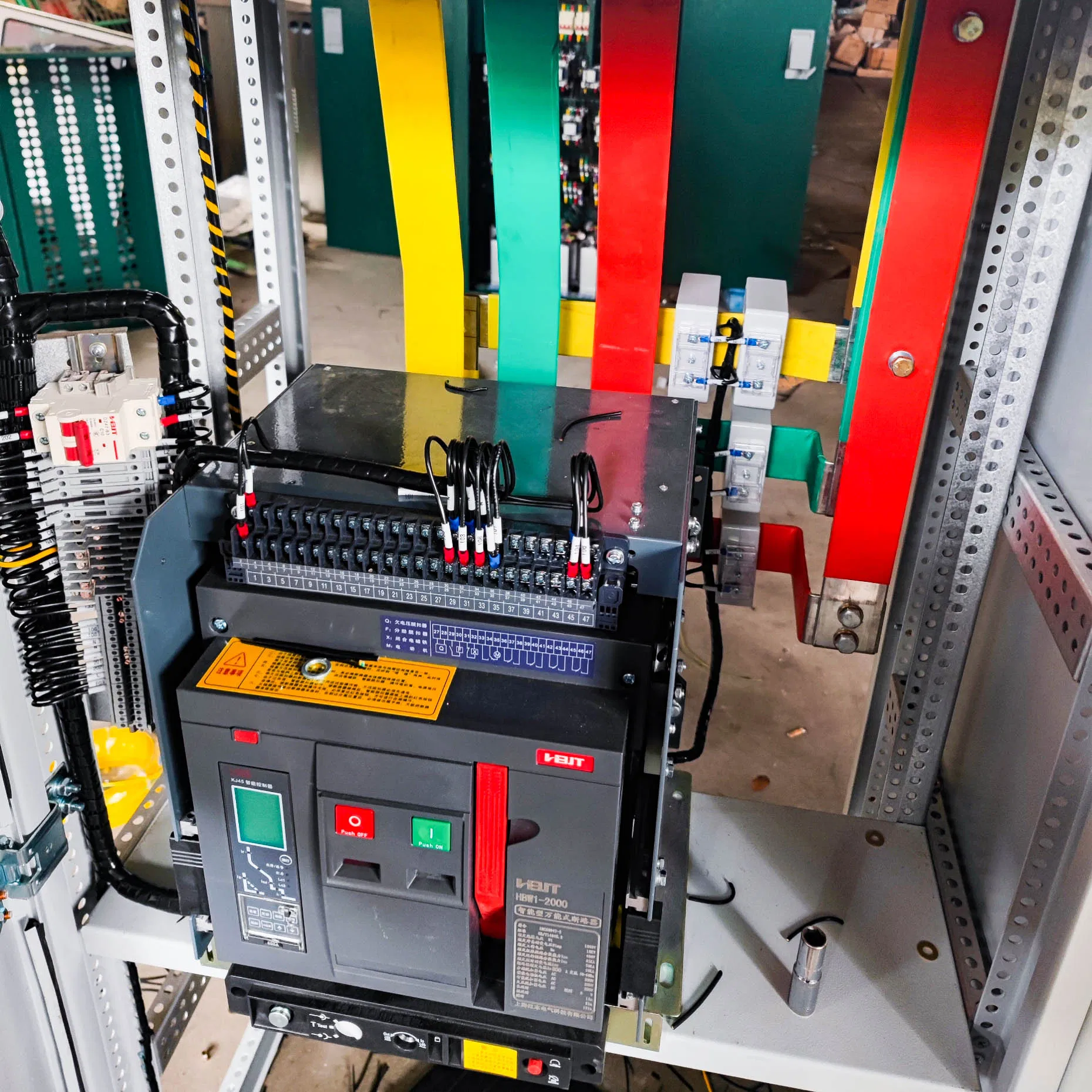 Painel de Distribuição Elétrica Metálico de Baixa Tensão Equipamento Elétrico Quadro de Baixa Tensão