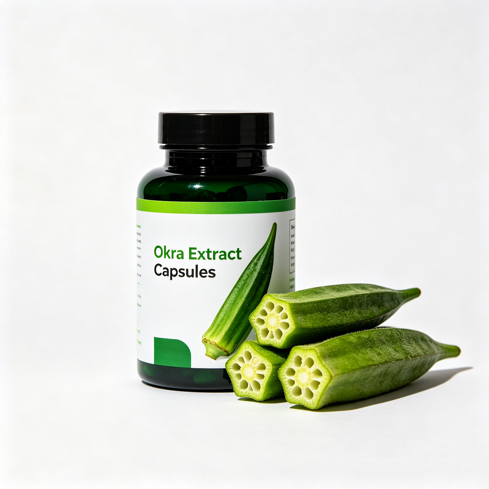 Factory Supply Okra Extract Powder Food Grade Okra Extract