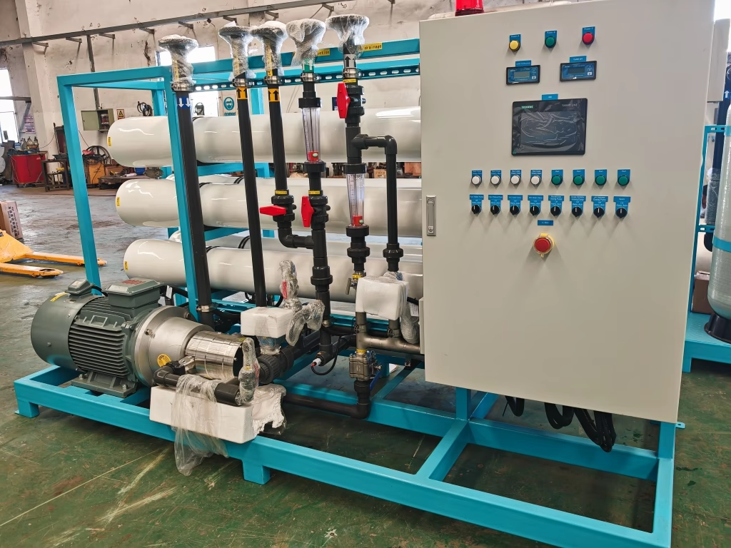 Containerized Marine Seawater Desalination System Ship Island Platform Drinking Water Production Plant