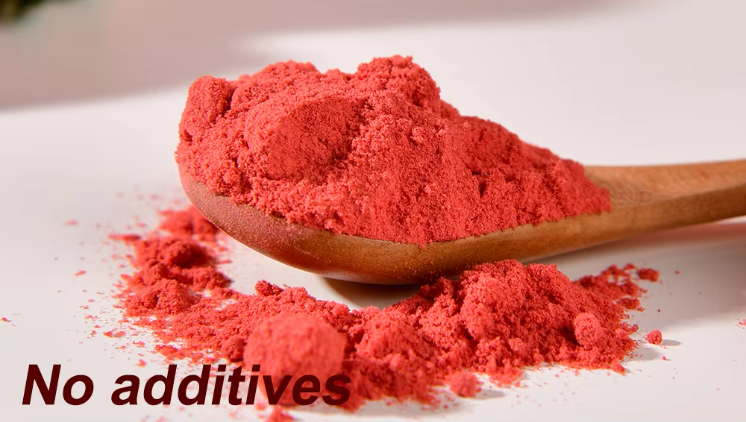 High Purity Freeze Dried Strawberry Powder Factory Supply OEM/ODM Customizable Fruit Powder for Food Industry