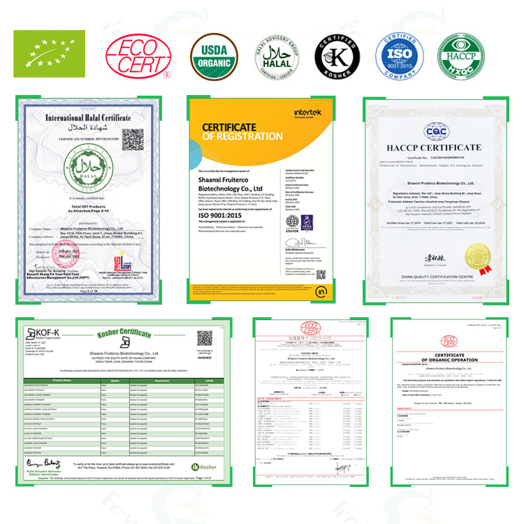 Certifications Display