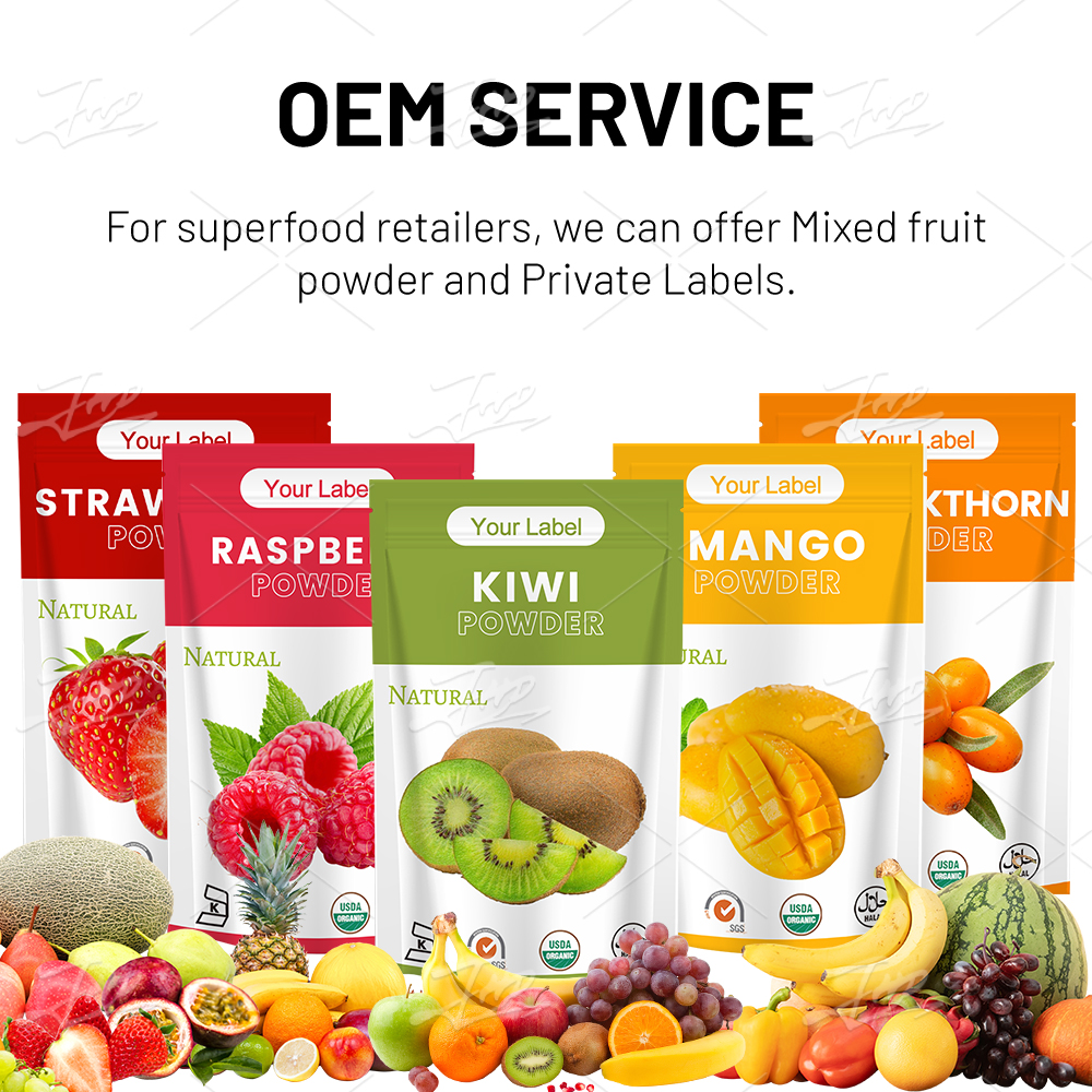 USA / EU Warehouse Wholesale Price Natural Food Flavouring Concentrate Natural Tart Cherry Juice Fruit Powder For Drink