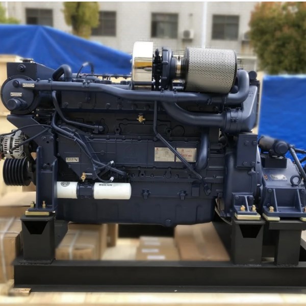Generator Diesel Engine Detail View