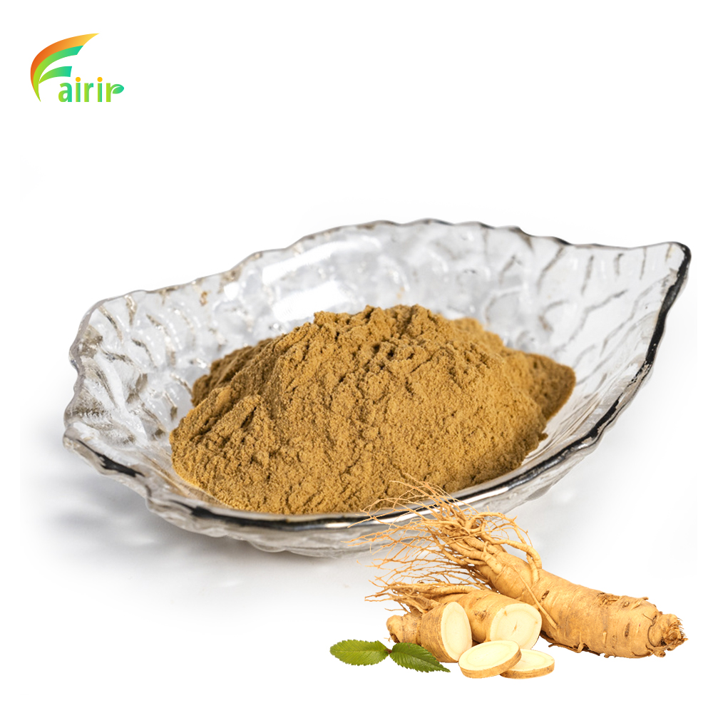 High-Quality Ginseng Powder Water-Soluble Ginseng Extract Powder Standardized 5%-80% Ginsenosides Ginsenosides MOQ 1 KG