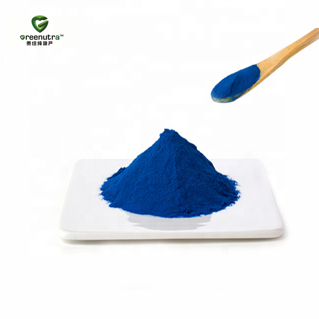 Halal Kosher Spirulina Extract and Food Grade Phycocyanin Powder with Organic Phycocyanine Powder for Certified Global Market